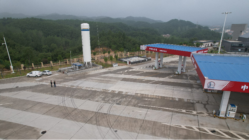 佰焰科技—河南安居中國石化LNG加氣站新建項(xiàng)目圓滿完成